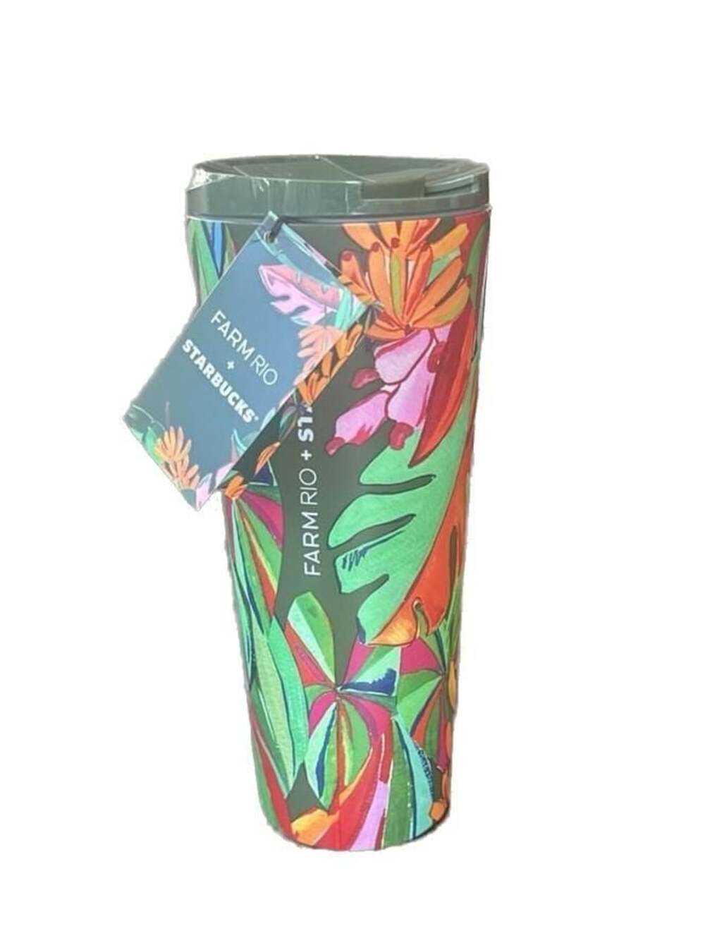 Starbucks x Farm Rio Tropical Floral Stainless Steel Tumbler 16oz